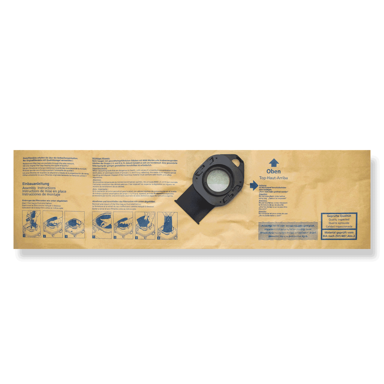 Staubsaugerbeutel für MAKITA 443